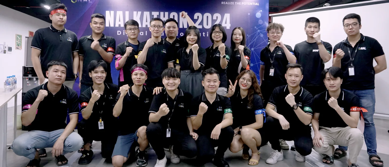 社内ハッカソン「NALKATHON 2024」に集まったNALのメンバー